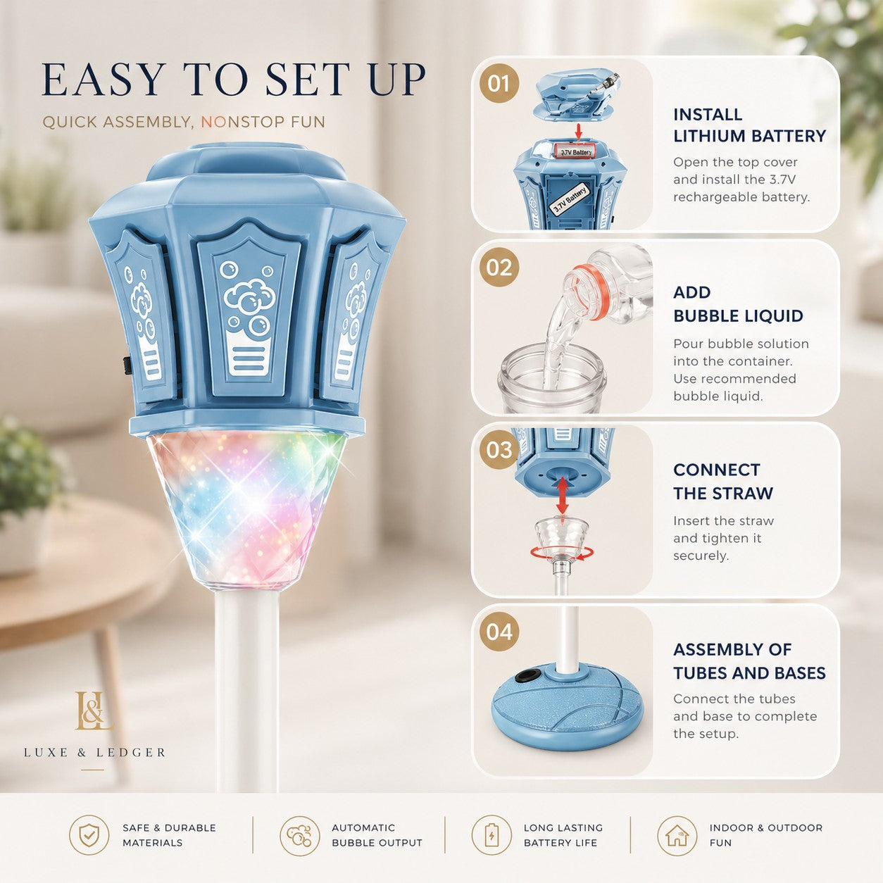 AUTO BUBBLE BLASTER MACHINE
