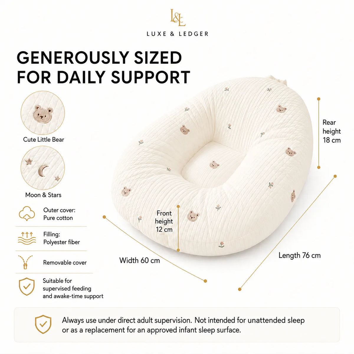 ERGONOMIC BREASTFEEDING PILLOW