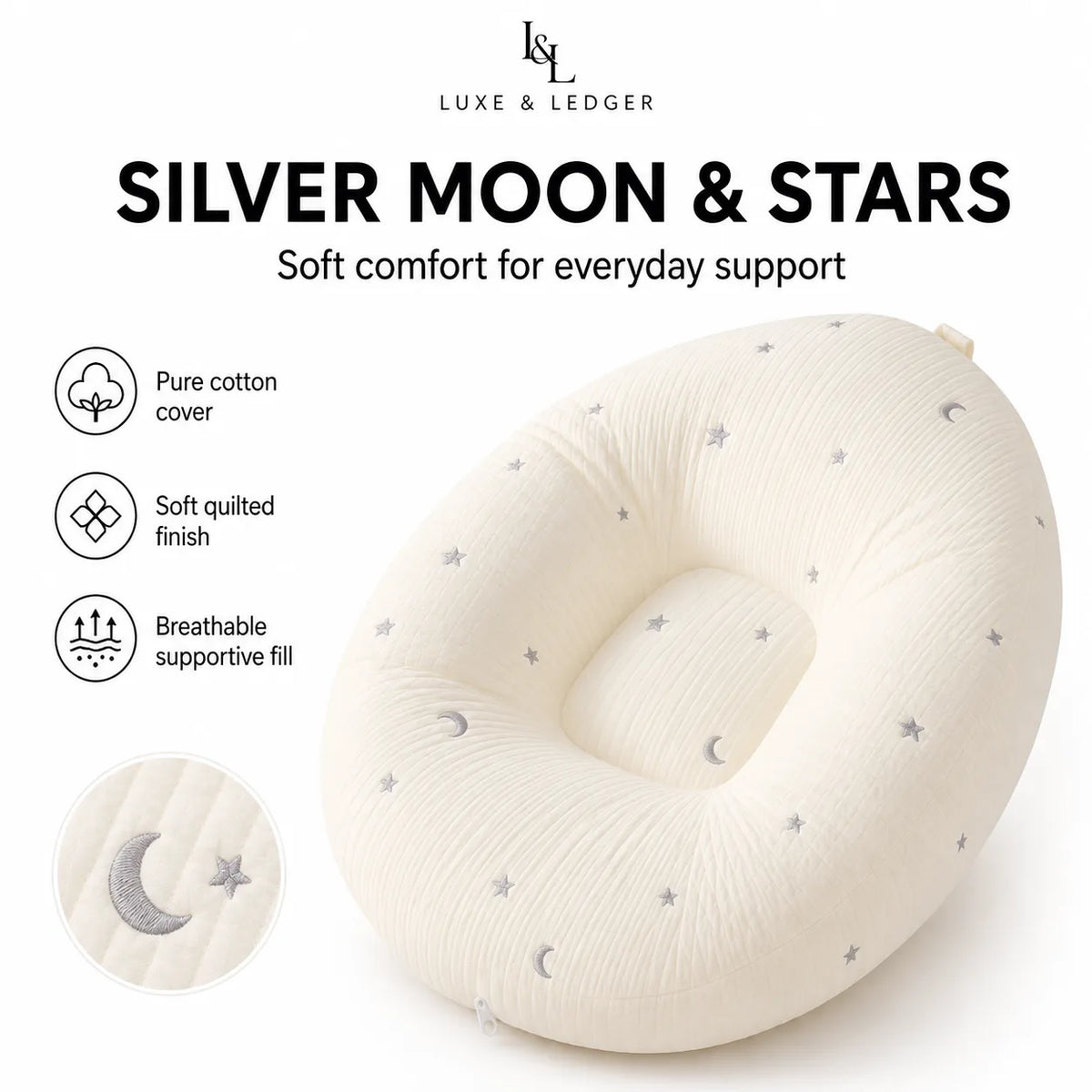 ERGONOMIC BREASTFEEDING PILLOW