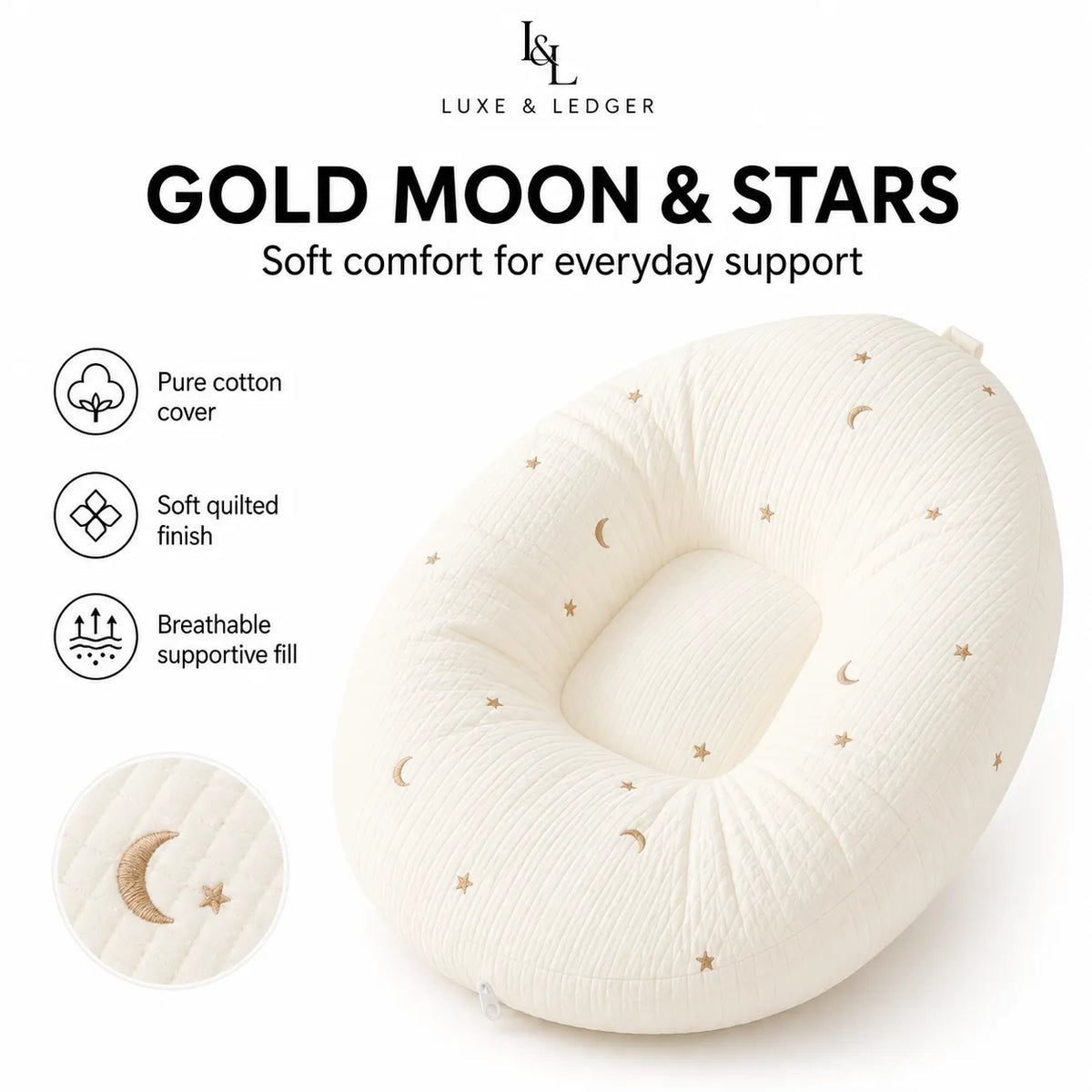 ERGONOMIC BREASTFEEDING PILLOW