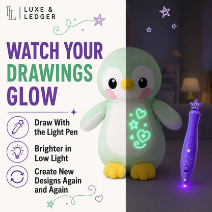 LUMIYA™ MAGIC GLOW DRAWING PLUSH