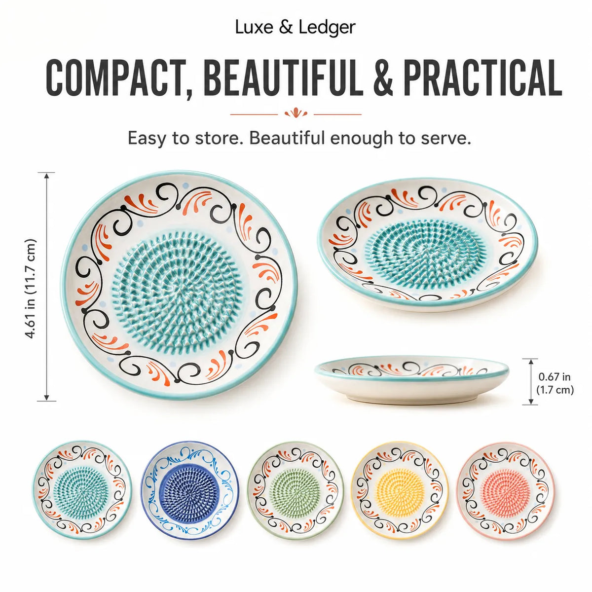 GRINDORA™ CERAMIC GRINDING DISH