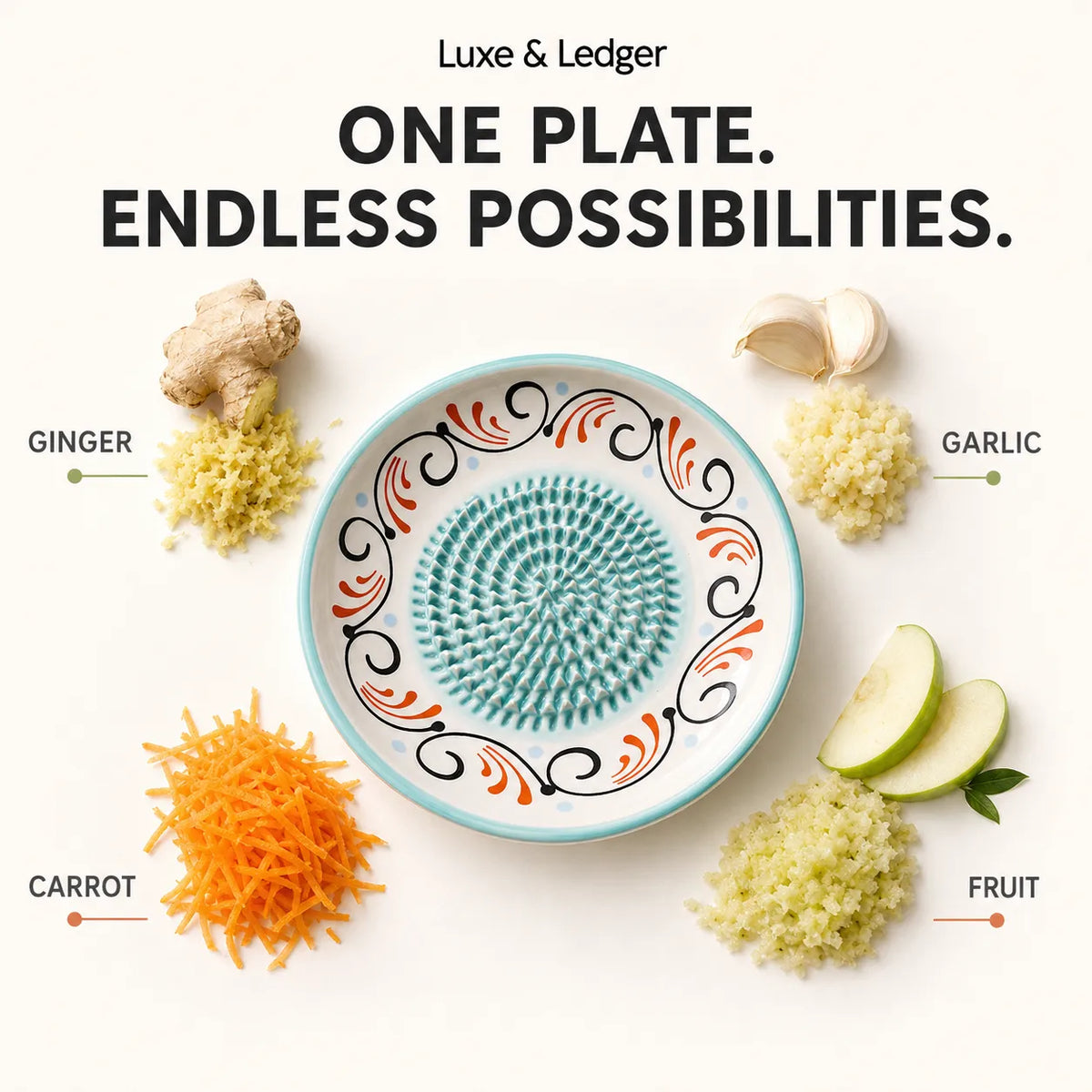 GRINDORA™ CERAMIC GRINDING DISH