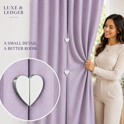 HEARTLOCK MAGNETIC TIEBACKS