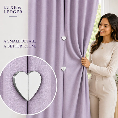 HEARTLOCK MAGNETIC TIEBACKS
