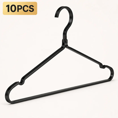 WIDE ALUMINUM CLOTHES HANGERS