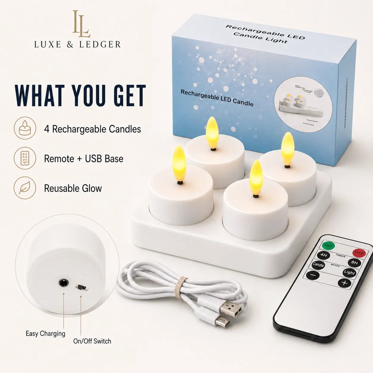 VELORA GLOW AMBIANCE CANDLE