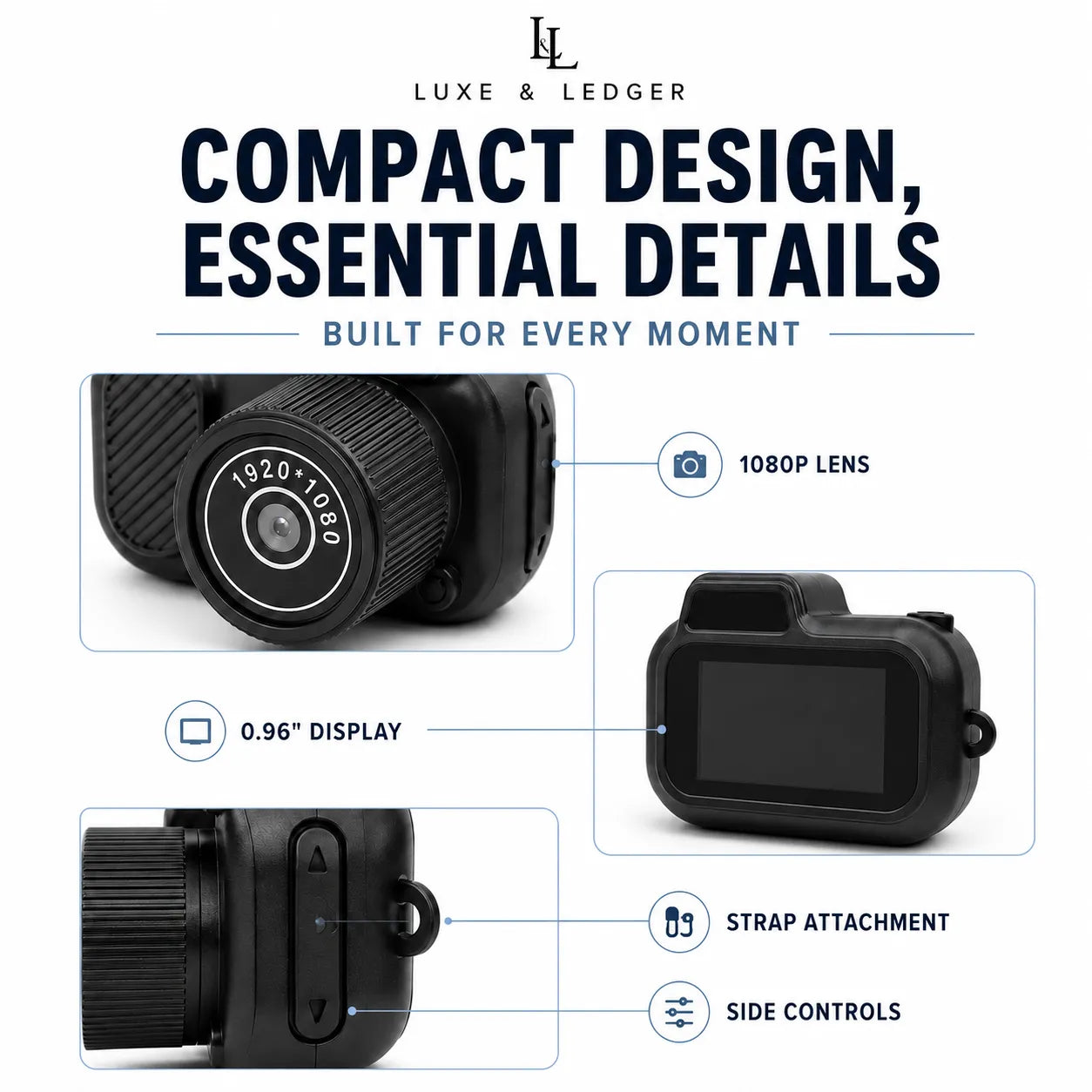 RETRO MINI 1080P HD CAMERA