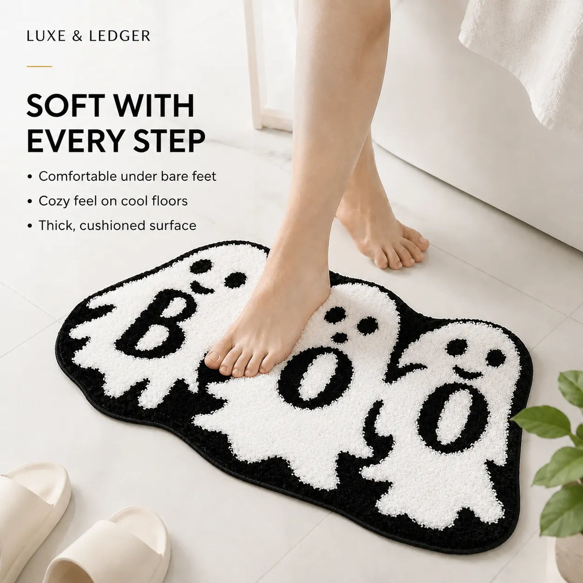 HALLOWEEN GHOST MAT
