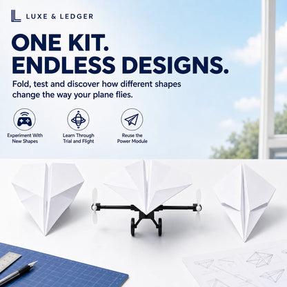SKYGLIDE™ REMOTE-CONTROLLED PAPER AIRPLANE