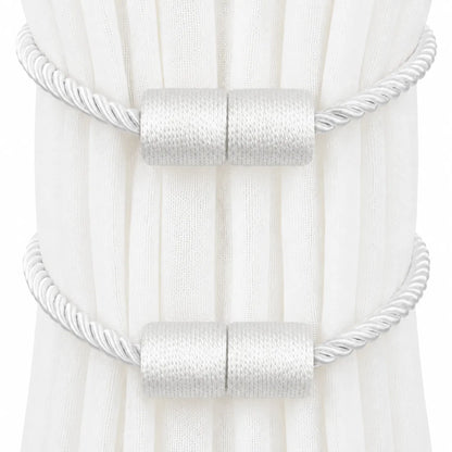 Cylindrical Curtain Bandage Magnetic Buckle Installation-free