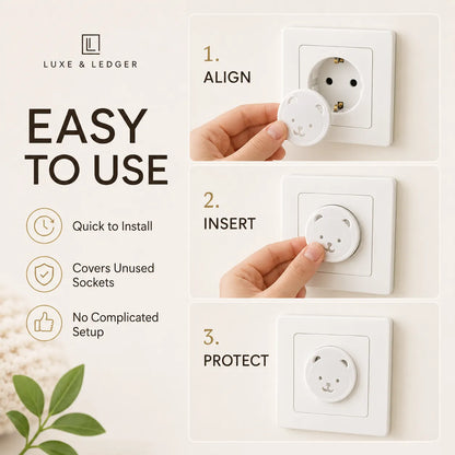 EU CHILD SAFETY SOCKET COVERS – EUROPE & SOUTH AMERICA