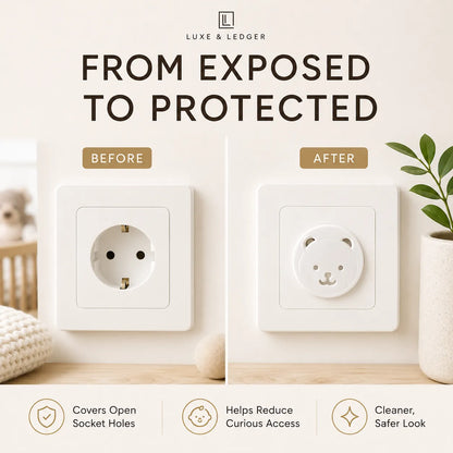 EU CHILD SAFETY SOCKET COVERS – EUROPE & SOUTH AMERICA