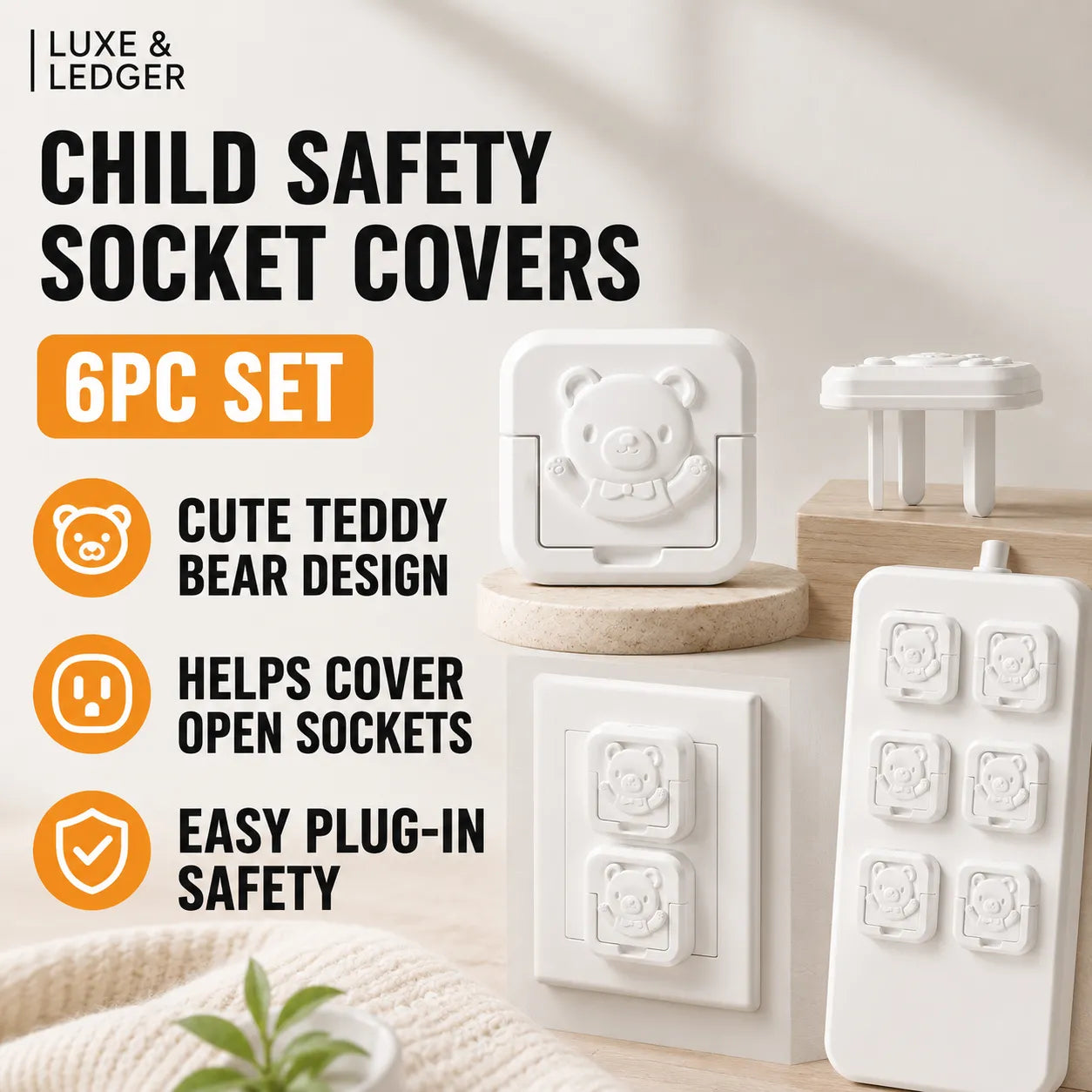 US CHILD SAFETY OUTLET COVERS