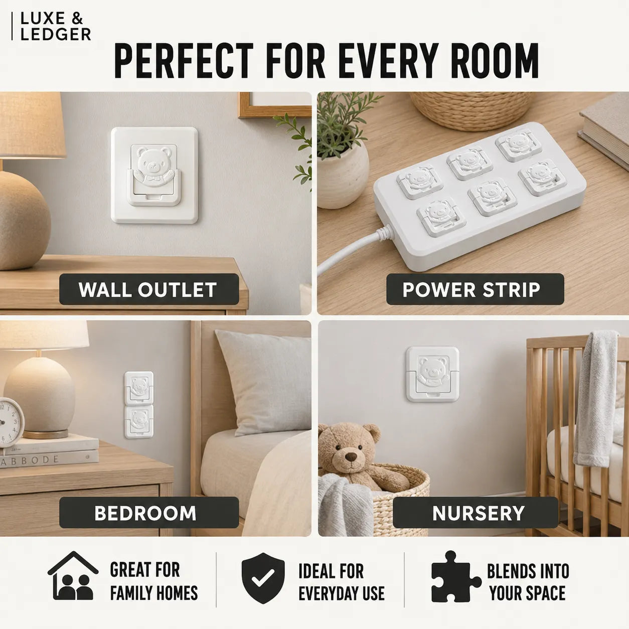 US CHILD SAFETY OUTLET COVERS