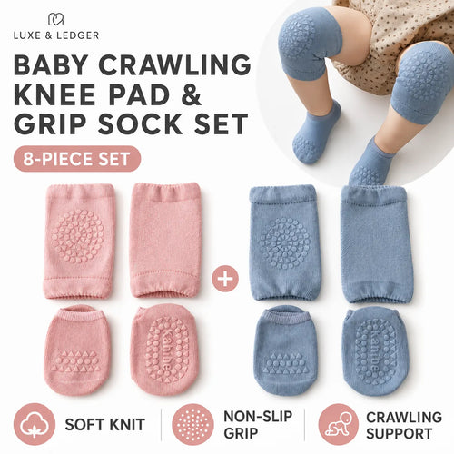 BABY KNEE PROTECTORS & GRIP SOCKS