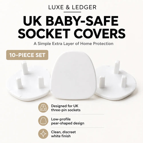 UK BABY-SAFE SOCKET COVERS