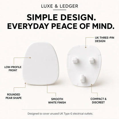 UK BABY-SAFE SOCKET COVERS