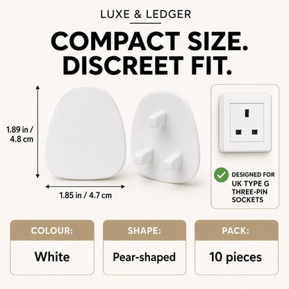 UK BABY-SAFE SOCKET COVERS