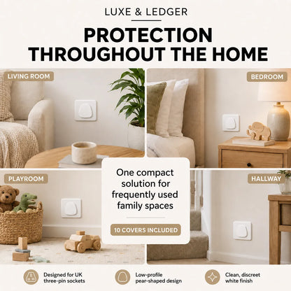 UK BABY-SAFE SOCKET COVERS