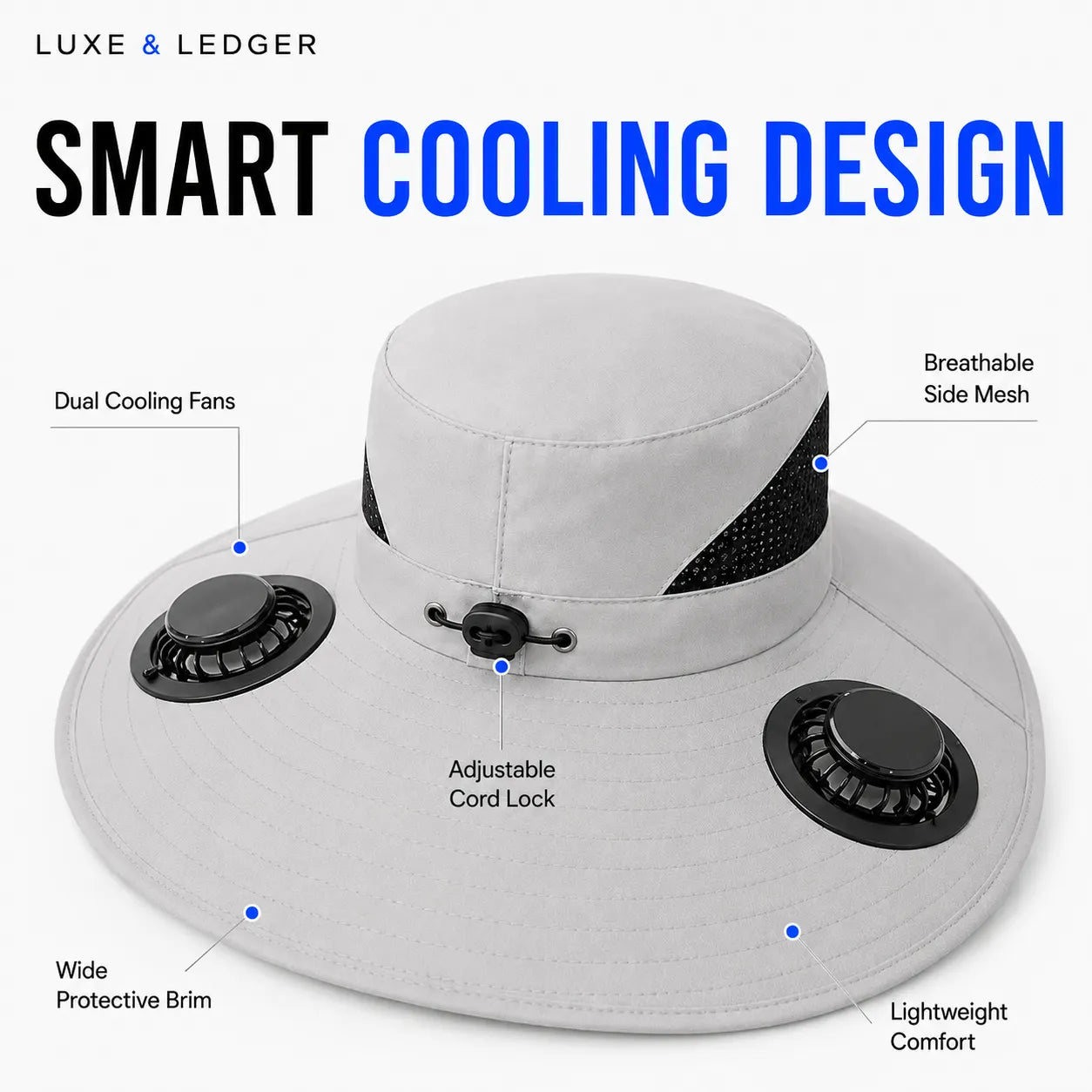 SOLAR COOLING HAT