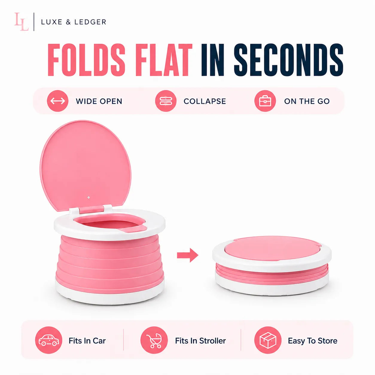 FOLDY BABY TOILET SEAT