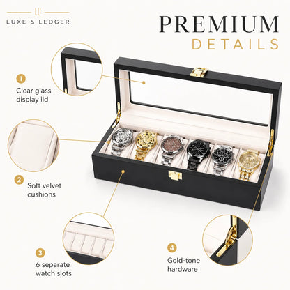 LUXURY WATCH STORAGE BOX