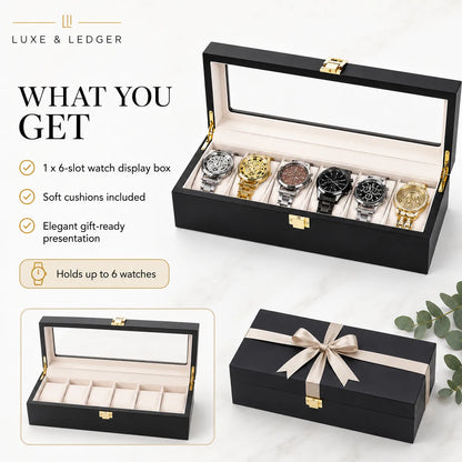 LUXURY WATCH STORAGE BOX