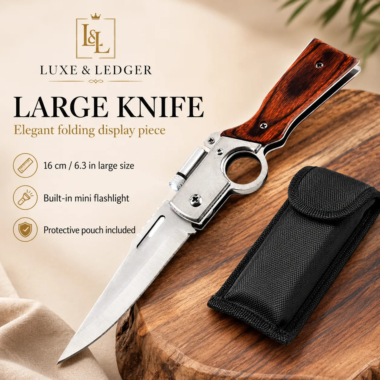 FOLDING OUTDOOR UTILITY KNIFE