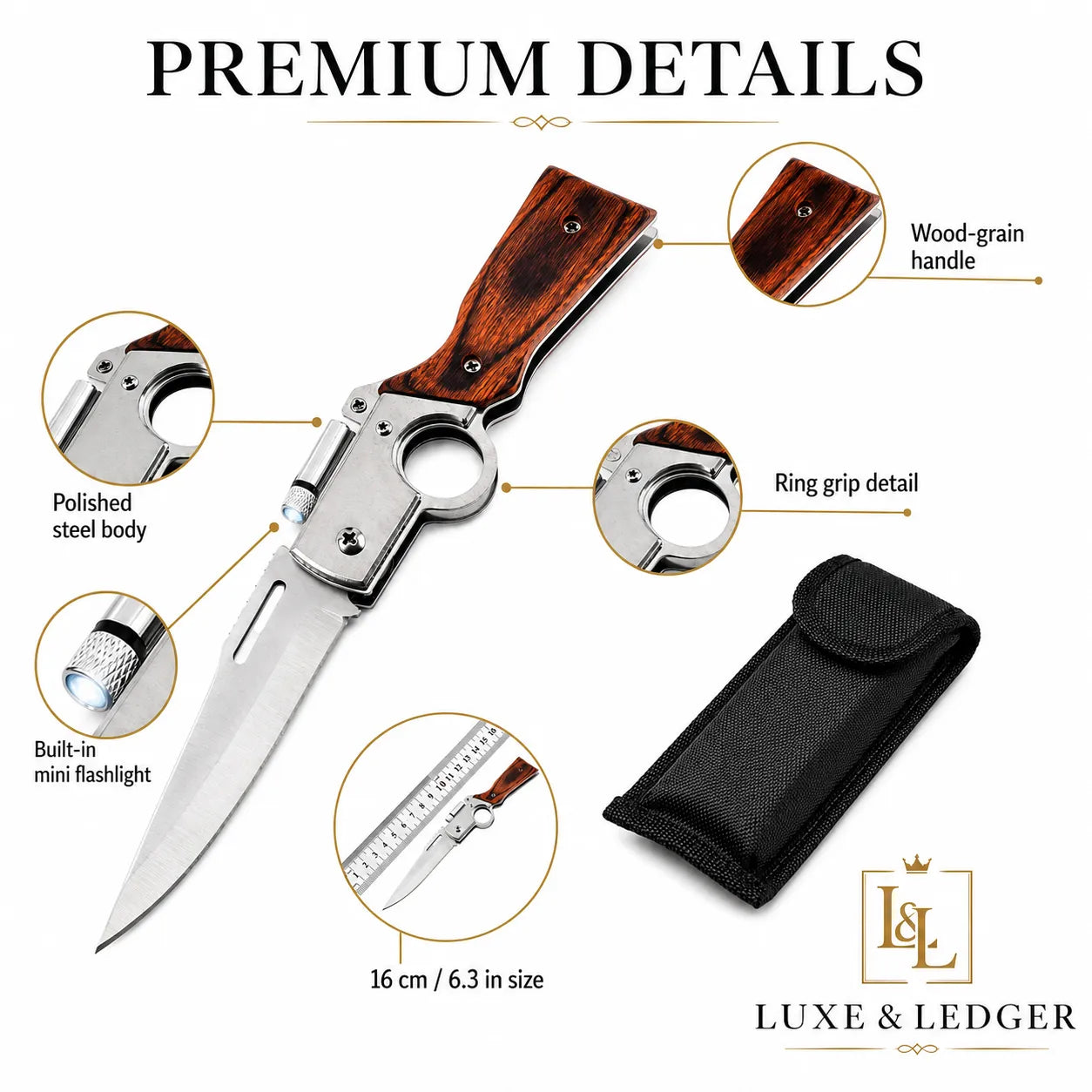 FOLDING OUTDOOR UTILITY KNIFE