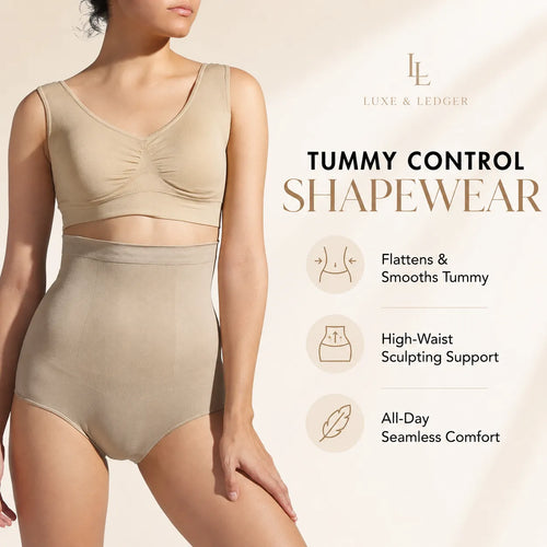HIGH-WAIST SCULPTING PANTS