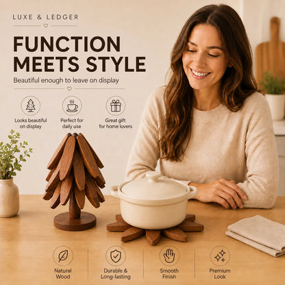 HERITAGE WOOD TRIVET