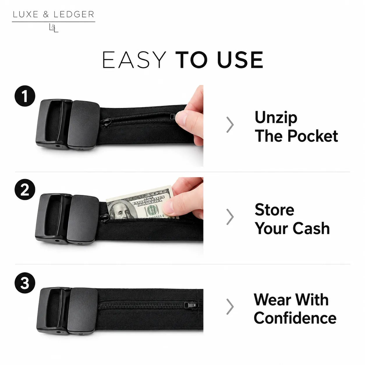 STEALTHSHIELD TRAVEL BELT
