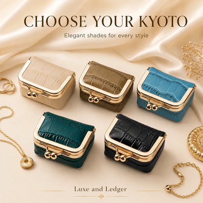 KYOTO LEATHER JEWELRY CASE