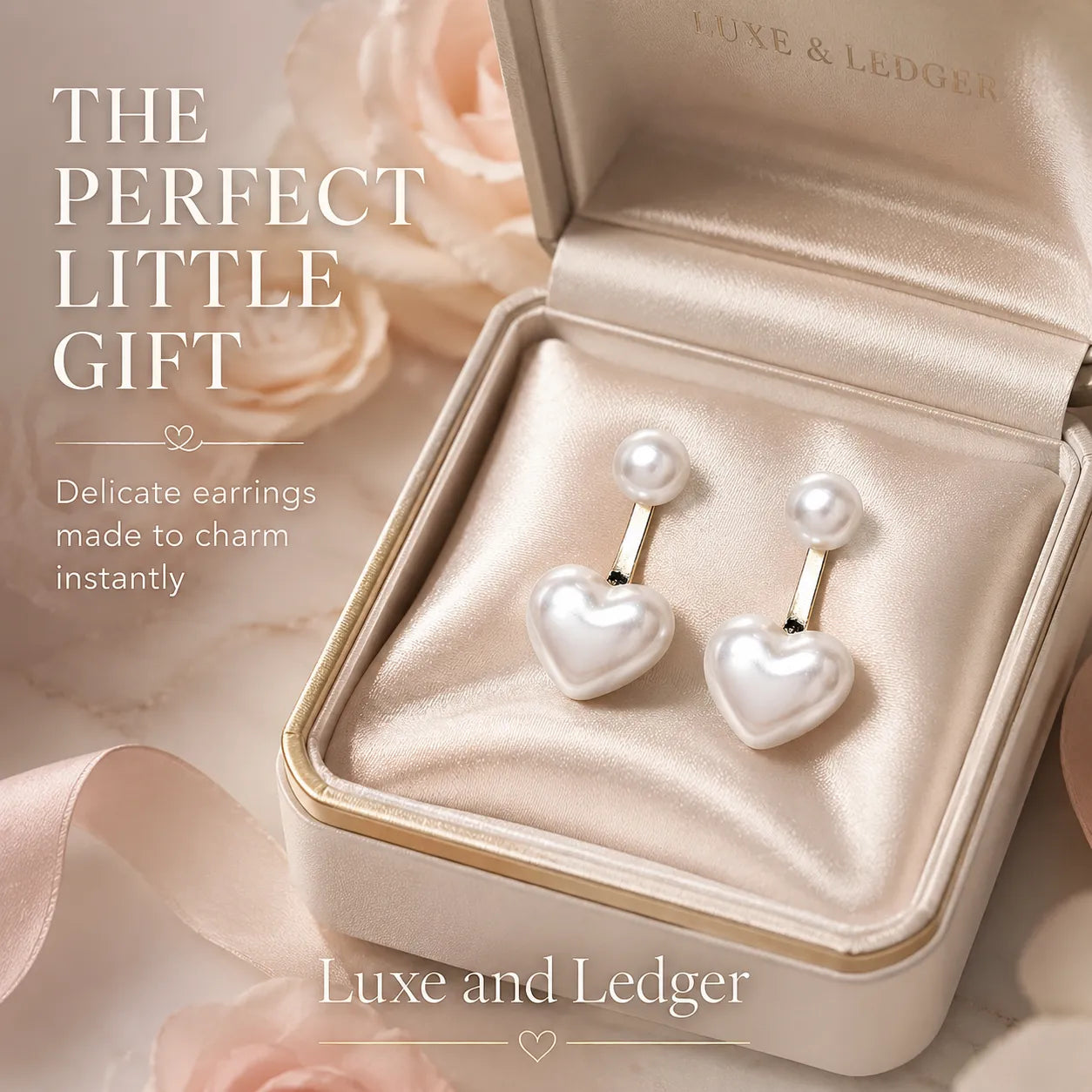PEARL LOVE EARRINGS