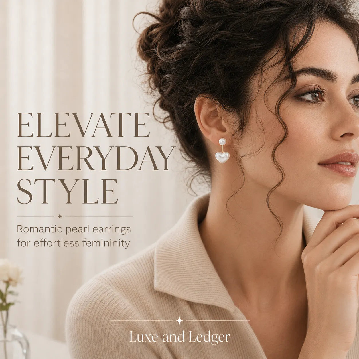 PEARL LOVE EARRINGS