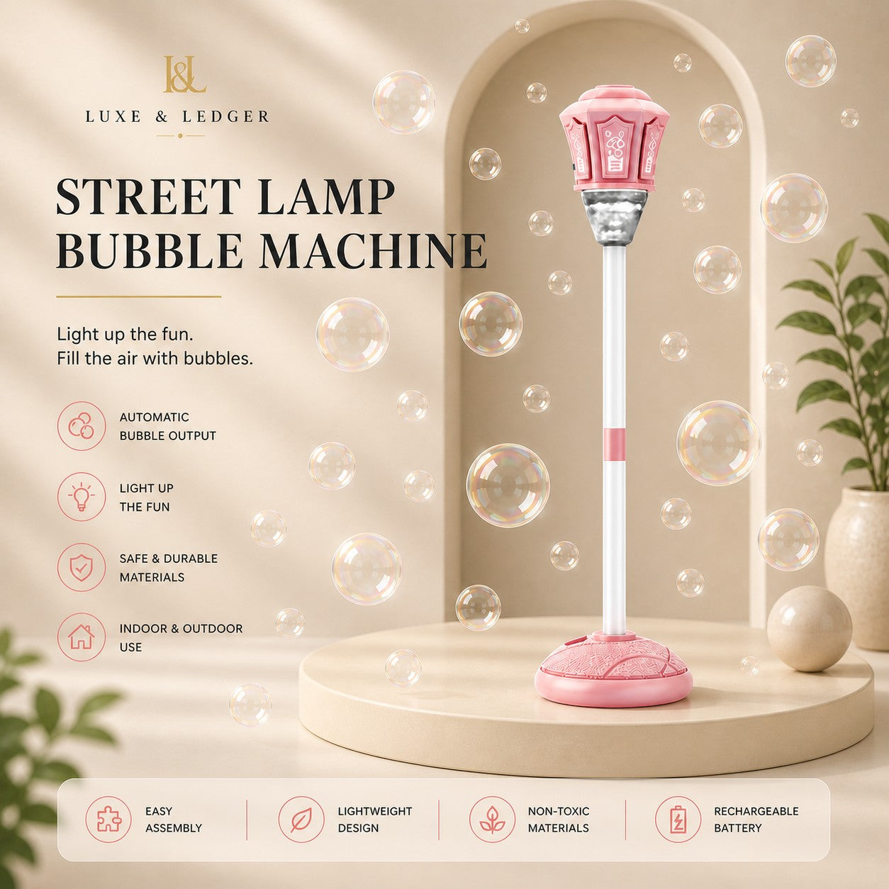 AUTO BUBBLE BLASTER MACHINE