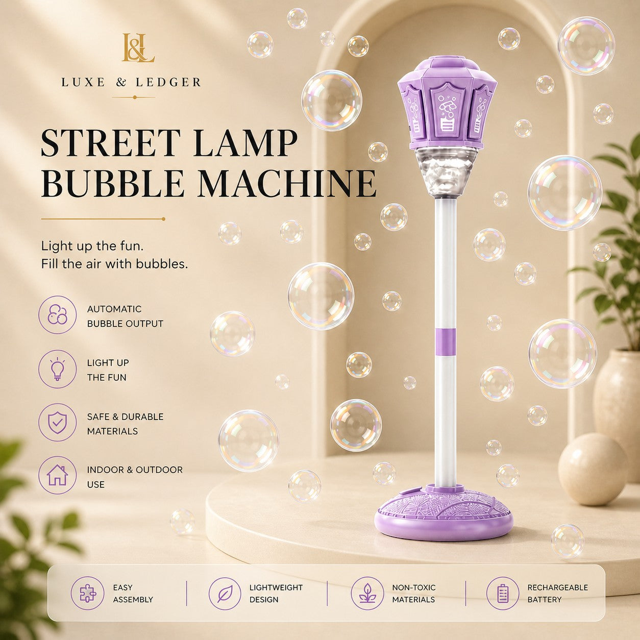 AUTO BUBBLE BLASTER MACHINE
