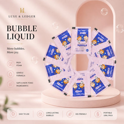 BUBBLE LIQUID 10 PACK