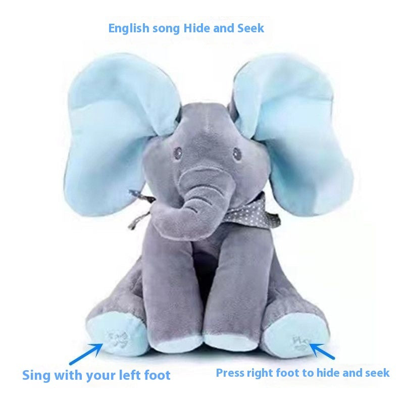 PEEK-A-BOO SINGING ELEPHANT