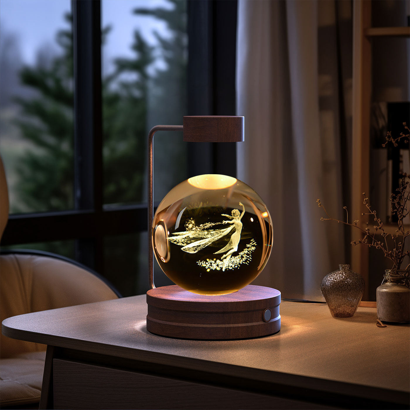 CRYSTAL BALL NIGHT LIGHT