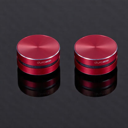A compact and sleek black mini bone conduction speaker with the brand name 'DURAMOBI' visible on the top surface.