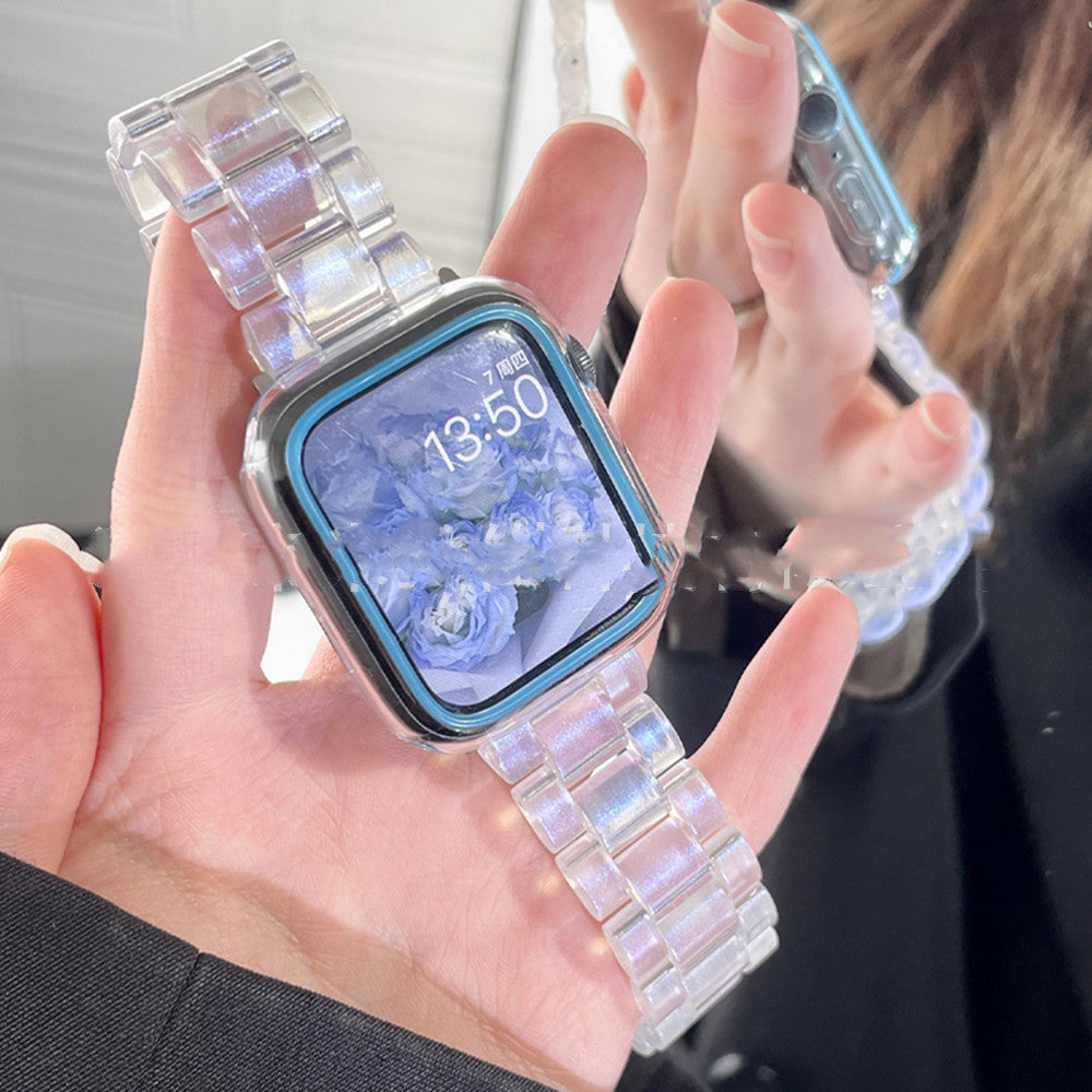 TRANSPARENT RESIN WATCH STRAP