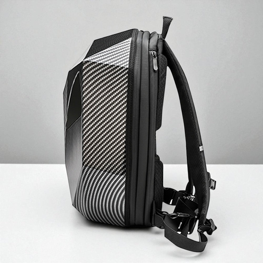 LUMINOUS MOTORCYCLE HELMET BACKPACK