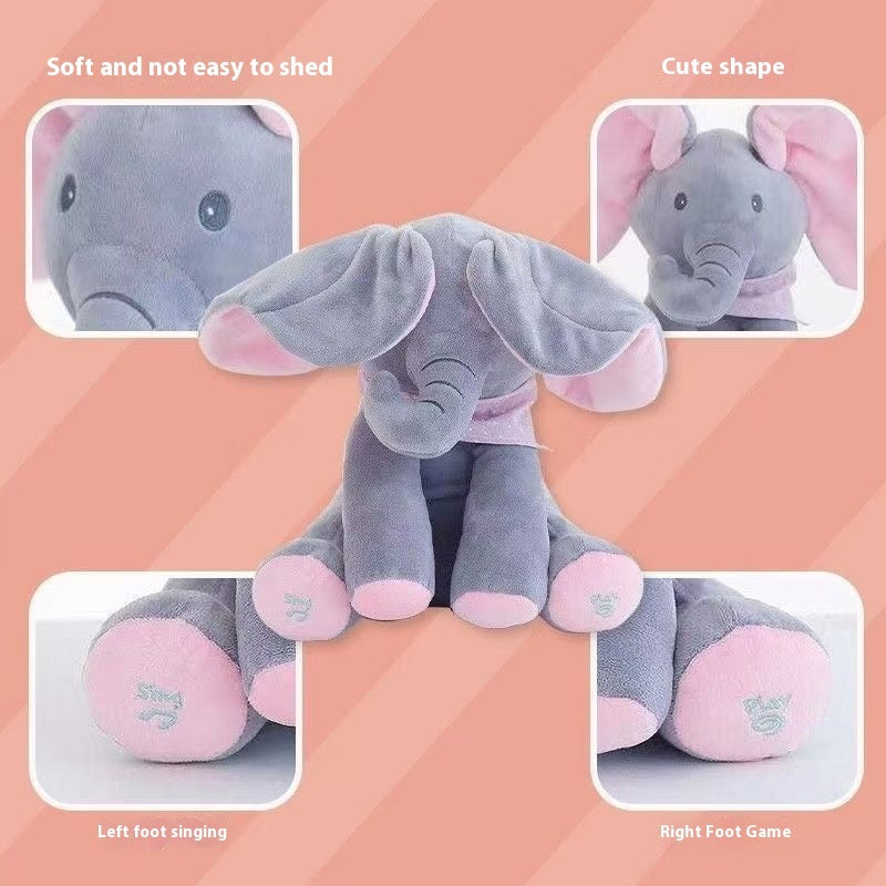 PEEK-A-BOO SINGING ELEPHANT