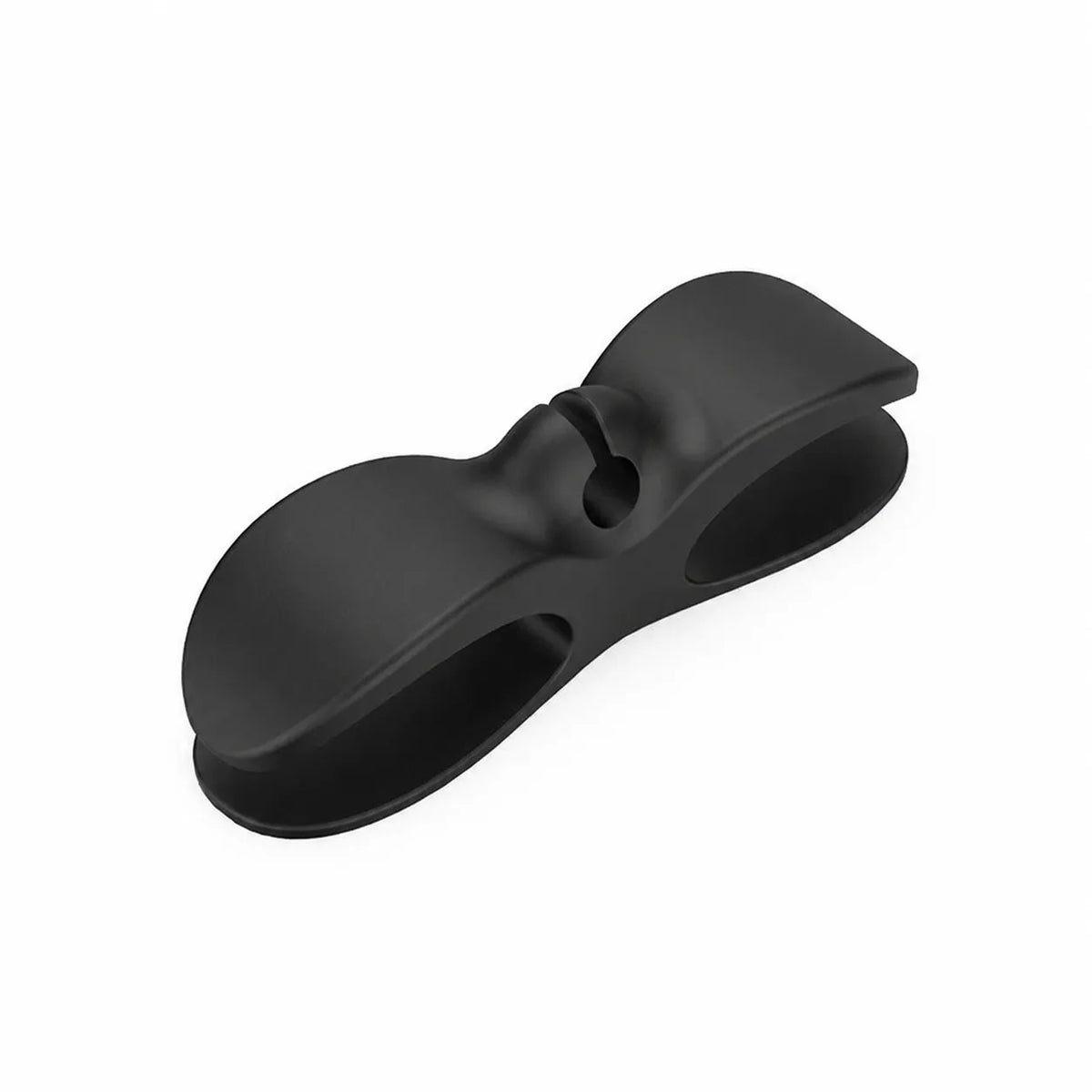 Black silicone clip on a white background with '3pcs' text.