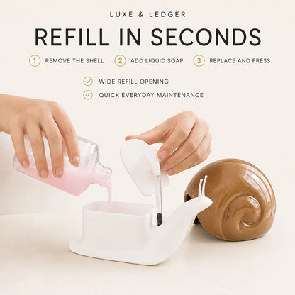 SNAIL SHAPED LOTION BOTTLE