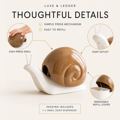 SNAIL SHAPED LOTION BOTTLE