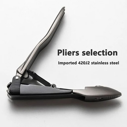 Pair of pliers with imported 420J2 stainless steel on a white background