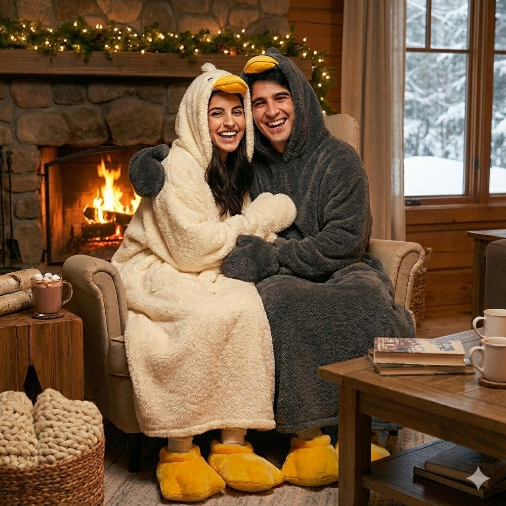 COZY GOOSE SLEEP DRESS